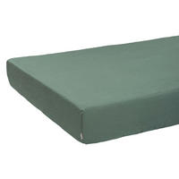 SPANNBETTTUCH reines Leinen natural-mint 90/200 cm - Mintgrün, Naturmaterialien (90/200cm) - beties Heimtextil
