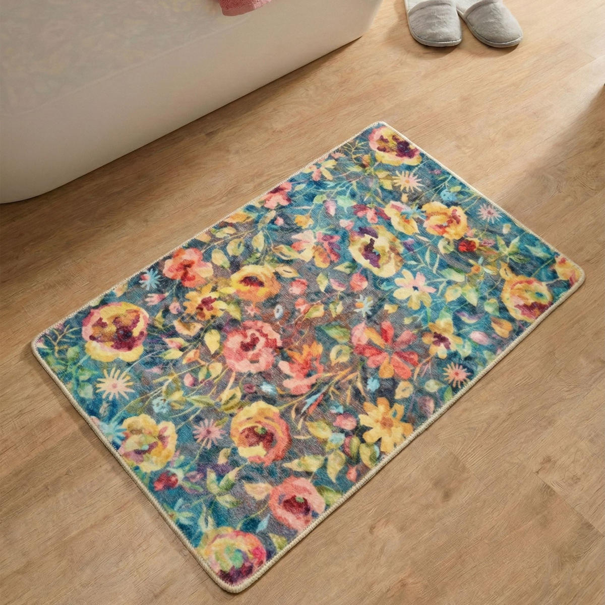 KOPALNIŠKA PREPROGA Aquata 50x60 cm - večbarvno, tekstil (50/60cm) - Gino Falcone