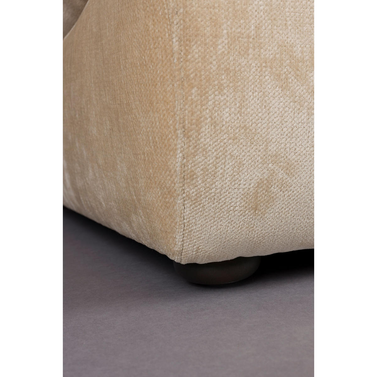 SESSEL Radley Beige - Beige, Kunststoff (82/83/100cm) - Dutchbone