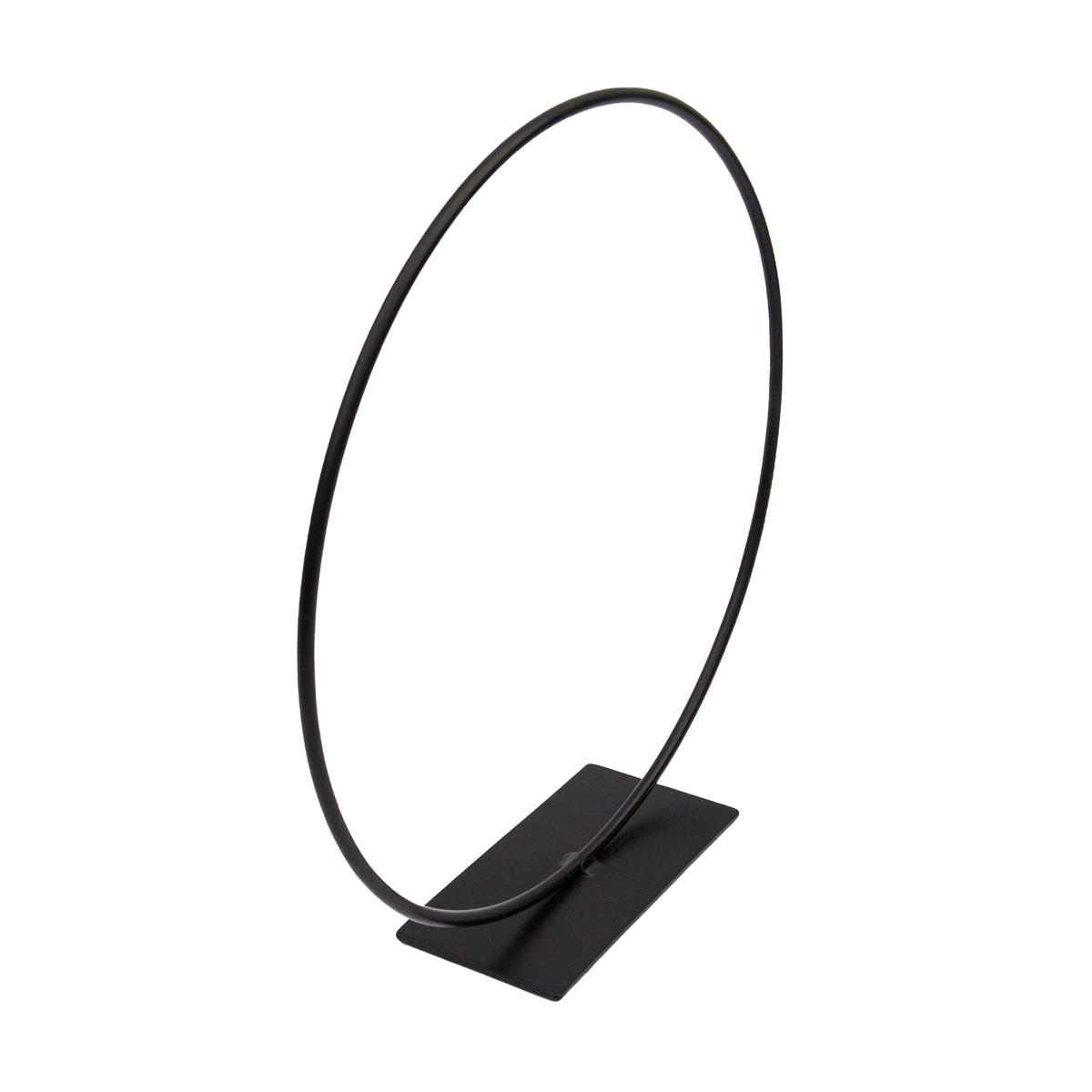 DEKORING Kida in Schwarz Ø25 cm - Schwarz, Metall (4/25/25cm) - LaLe Living