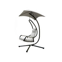 HÄNGESESSEL Werikon - Grau, Metall (103/212/122cm) - MIRJAN24