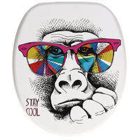 WC-SITZ mit Absenkautomatik Stay Cool - Multicolor, Holzwerkstoff (38/6/47cm) - Sanilo