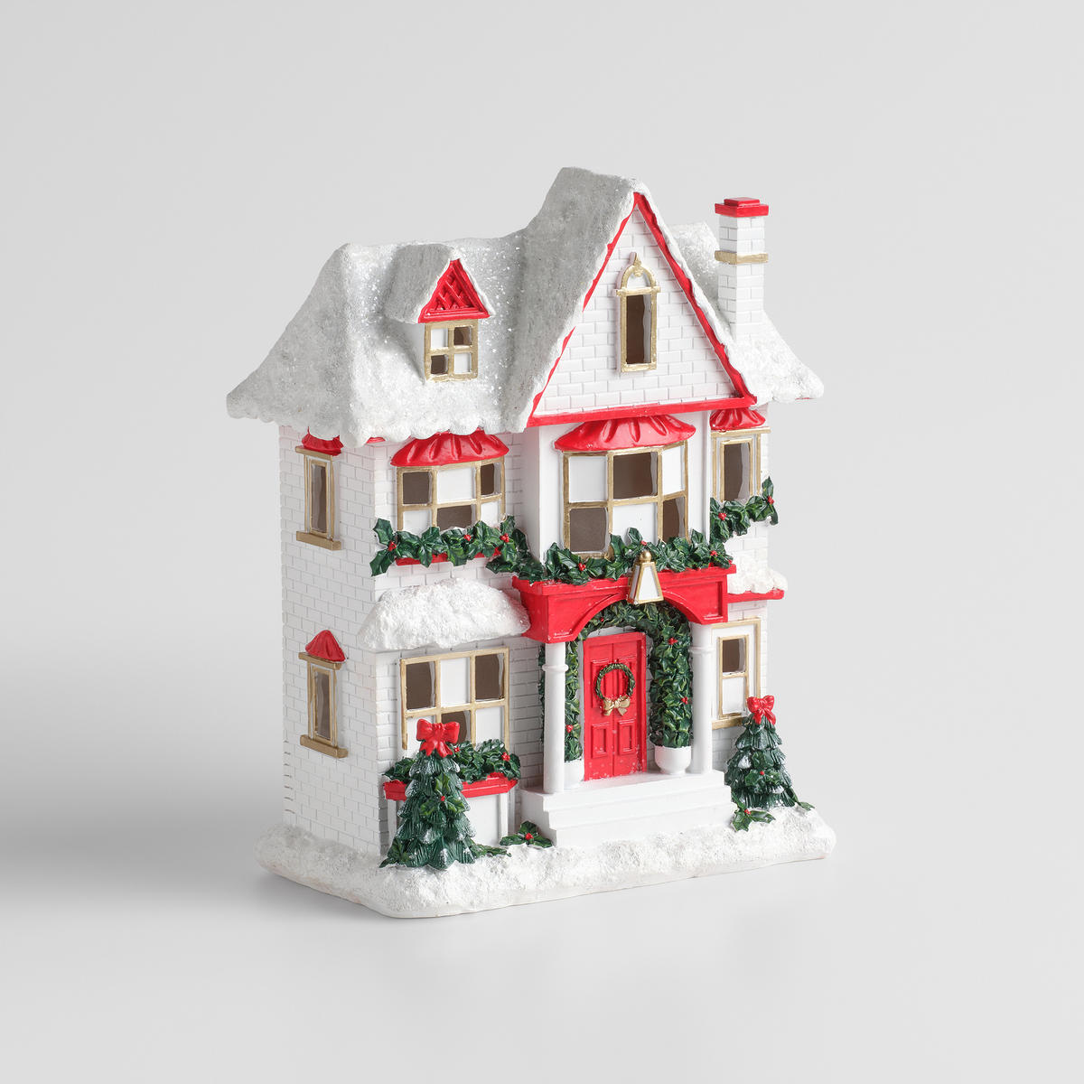 LEDFIGUR Holidale, Dunkelbeige, 28.5 x 12.5 x 22.5 cm, Dekorative Weihnachtsdeko - Beige, Kunststoff (12.5/28.5/22.5cm) - home&you