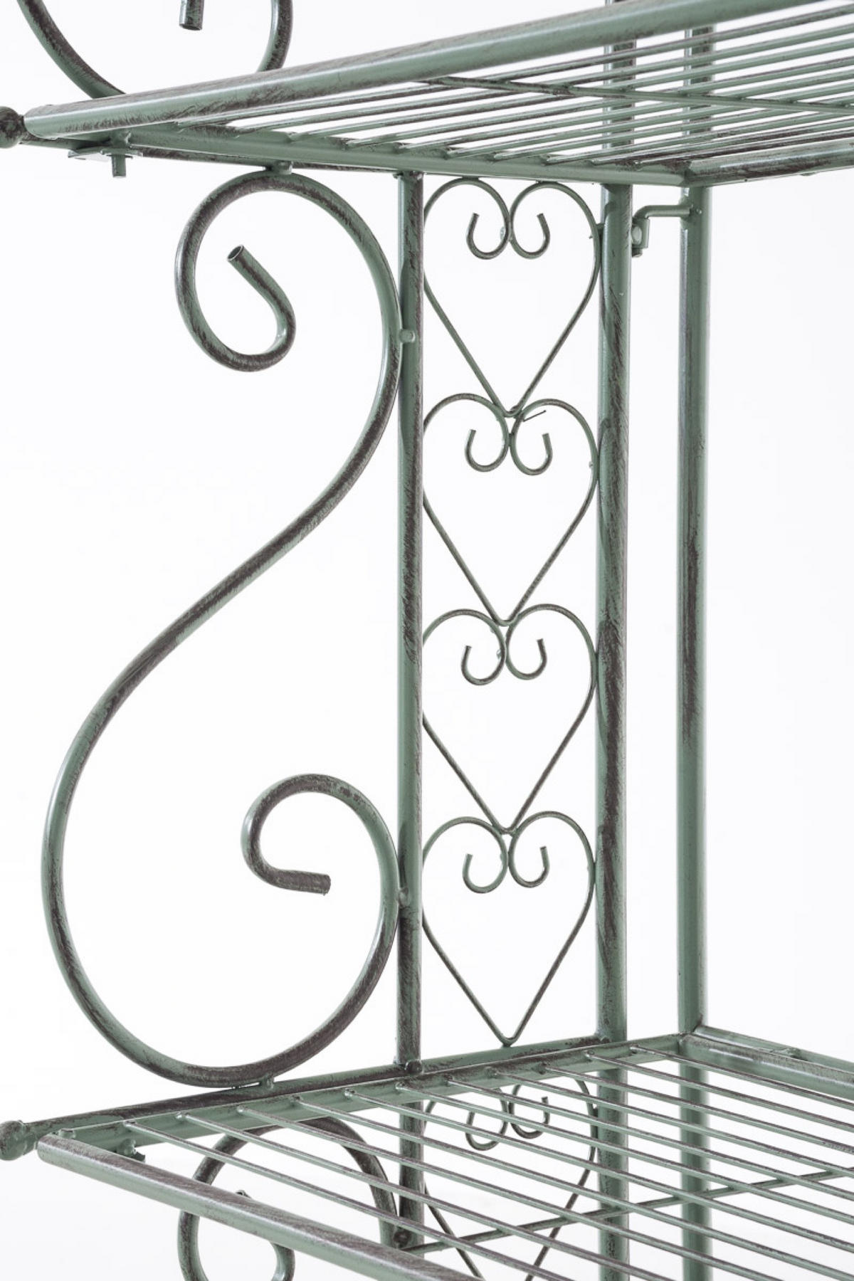 STANDREGAL Anton antik-grün - Grün, Metall (61/153/33cm) - TPFGarden