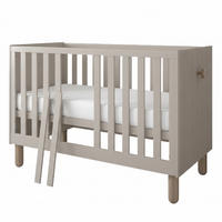 GITTERBETT Bebella - Beige, Naturmaterialien (60/120cm) - kiki design