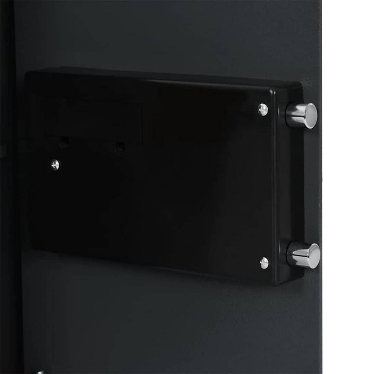 TRESOR Mite digital mit Schloss Dunkelgrau 35x31x50 cm Stahl - Dunkelgrau, Metall (35/50/31cm) - DELUKE