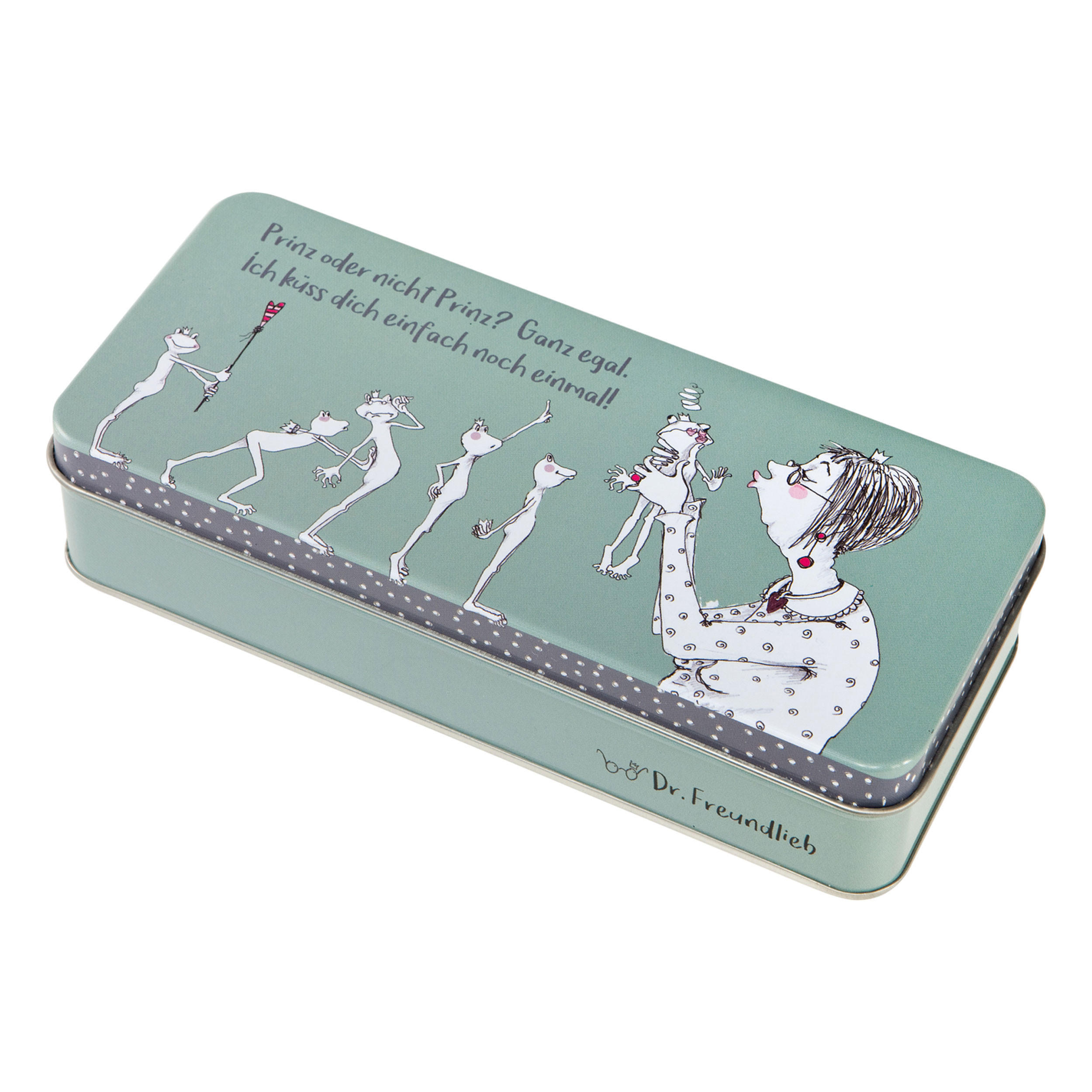 TEEDOSE Prinz Oder Nicht, Barbara Freundlieb, Metall, 18 cm - Multicolor, Metall (8/4/18cm) - Goebel