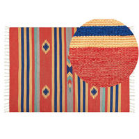 KELIM-TEPPICH Hatis 200/140 cm - Multicolor, Textil (140/200cm) - Beliani