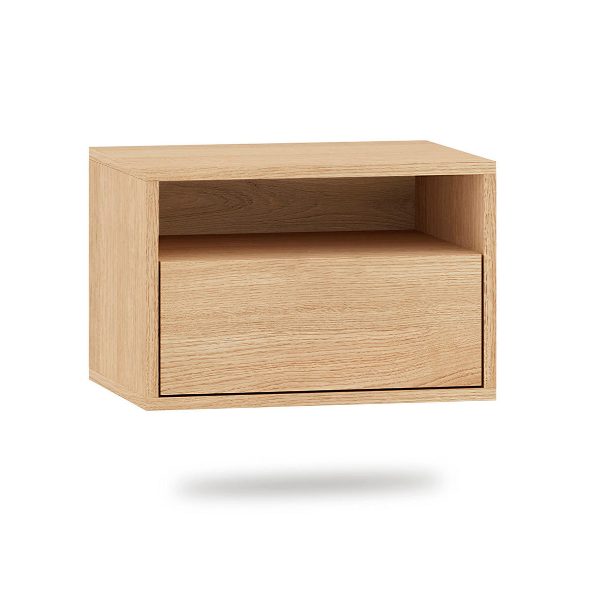 NACHTTISCH Nila Holz - Braun, Holzwerkstoff (45/30/33cm) - Petits-meubles