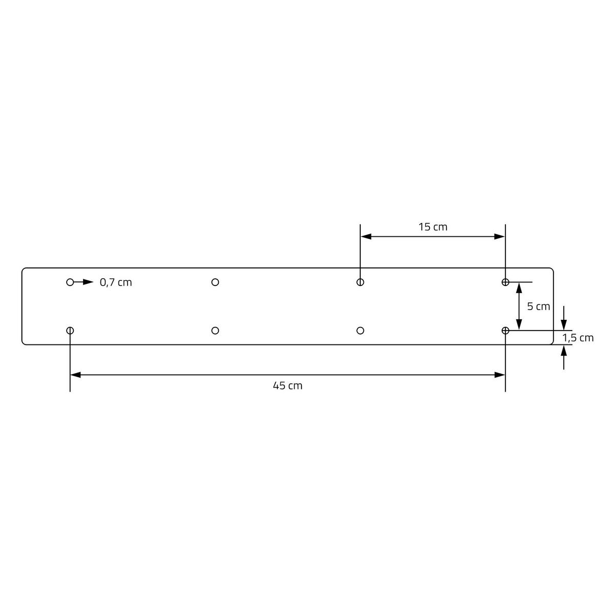 TISCHBEINE 2er Set Loft 75 x 72 cm Industrial - Anthrazit, Metall (8/72/75cm) - ML-DESIGN