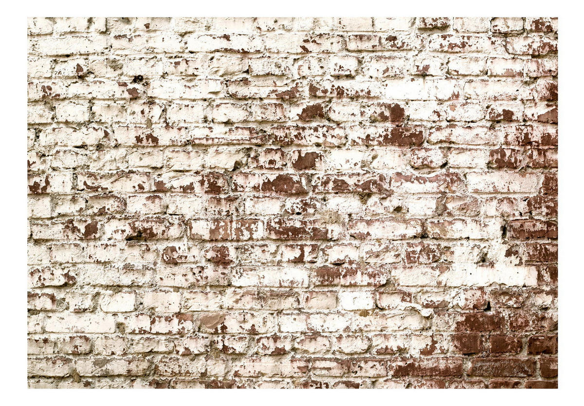 SELBSTKLEBENDE FOTOTAPETE 392/280 cm - Weiß/Braun, Kunststoff/Textil (392/1cm) - KUNSTLOFT