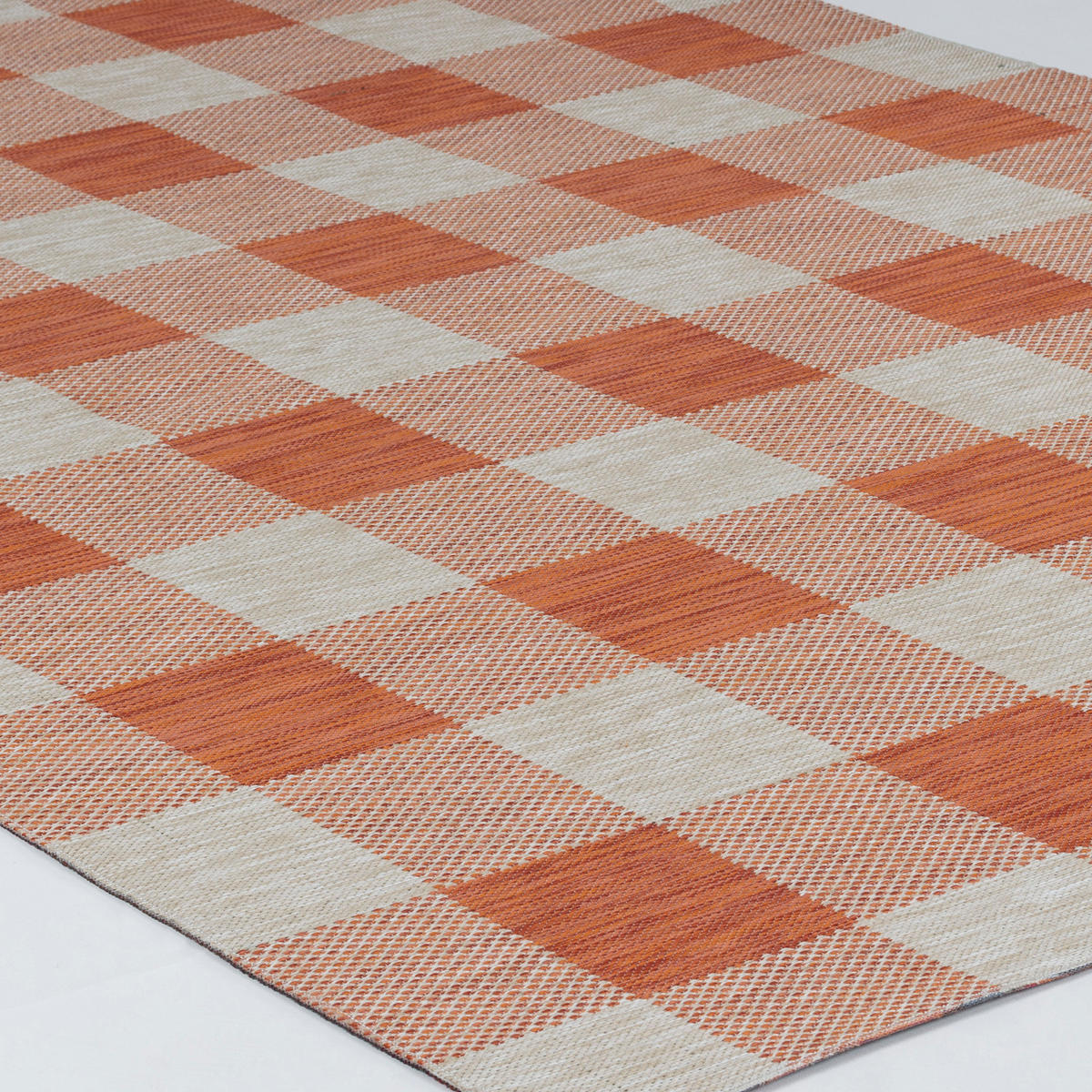OUTDOORTEPPICH 160/213 cm Orange - Orange, Naturmaterialien/Textil (160/213cm) - LIVABLISS