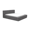 POLSTERBETT Doppelbett Burren 180x200 cm Grau - Grau, Textil (180/200cm) - Meblito