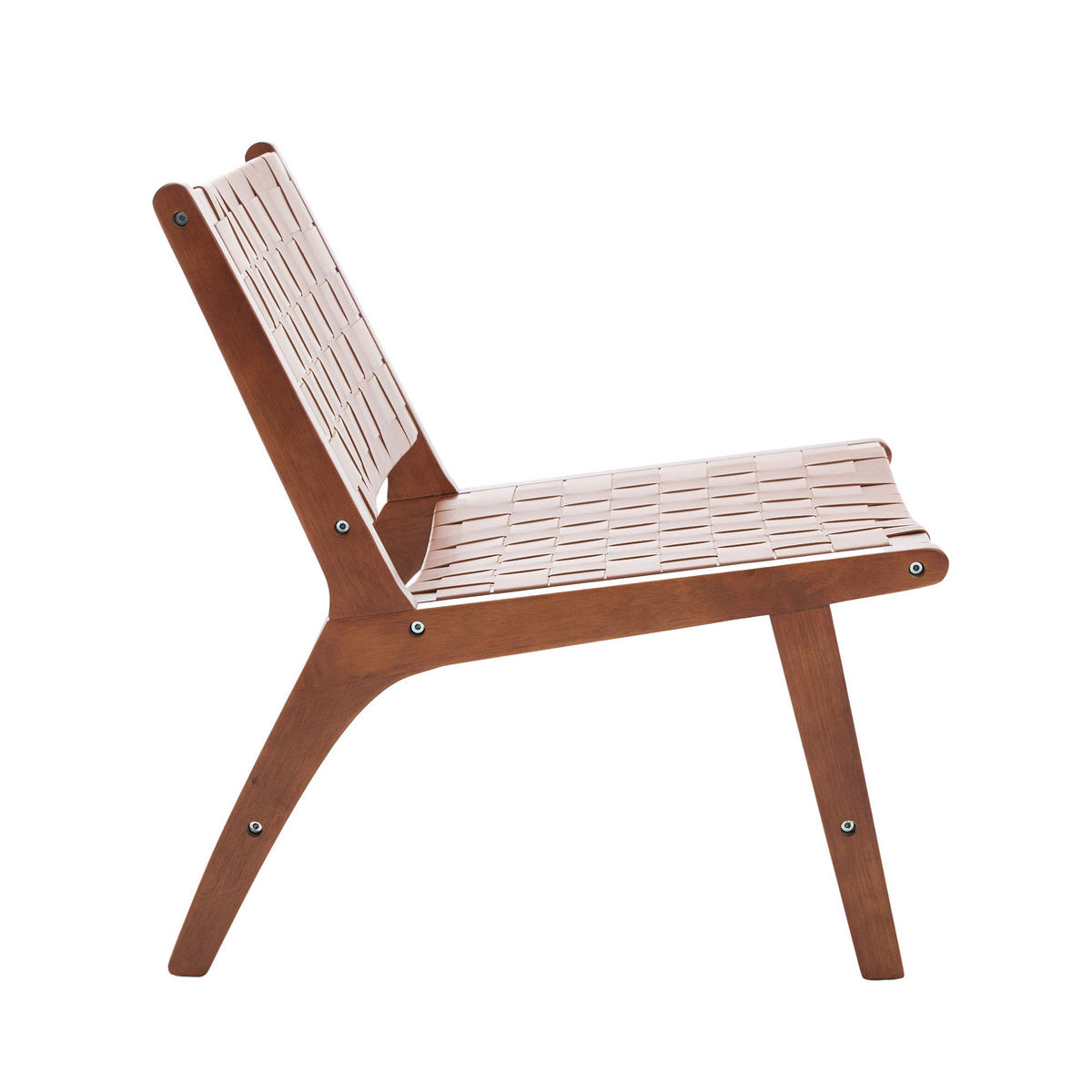 STUHL Schachbrettmuster mit Holzgestell, DE-42285, Braun - Braun, Holzwerkstoff (66/72/71cm) - ComfortXL