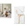 BETTWÄSCHE Botanicals weiß 135/200 cm Bio-Baumwolle - Weiß, Textil (135/200cm) - Södahl