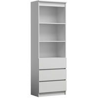 BÜCHERREGAL Weiß 60/180/35 - Weiß, Holzwerkstoff (60/180/35cm) - RAUMHIRSCH FURNITURE