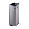 SENSORMÜLLEIMER SE40L Silber - Silberfarben, Metall (23/65/31cm) - SVITA