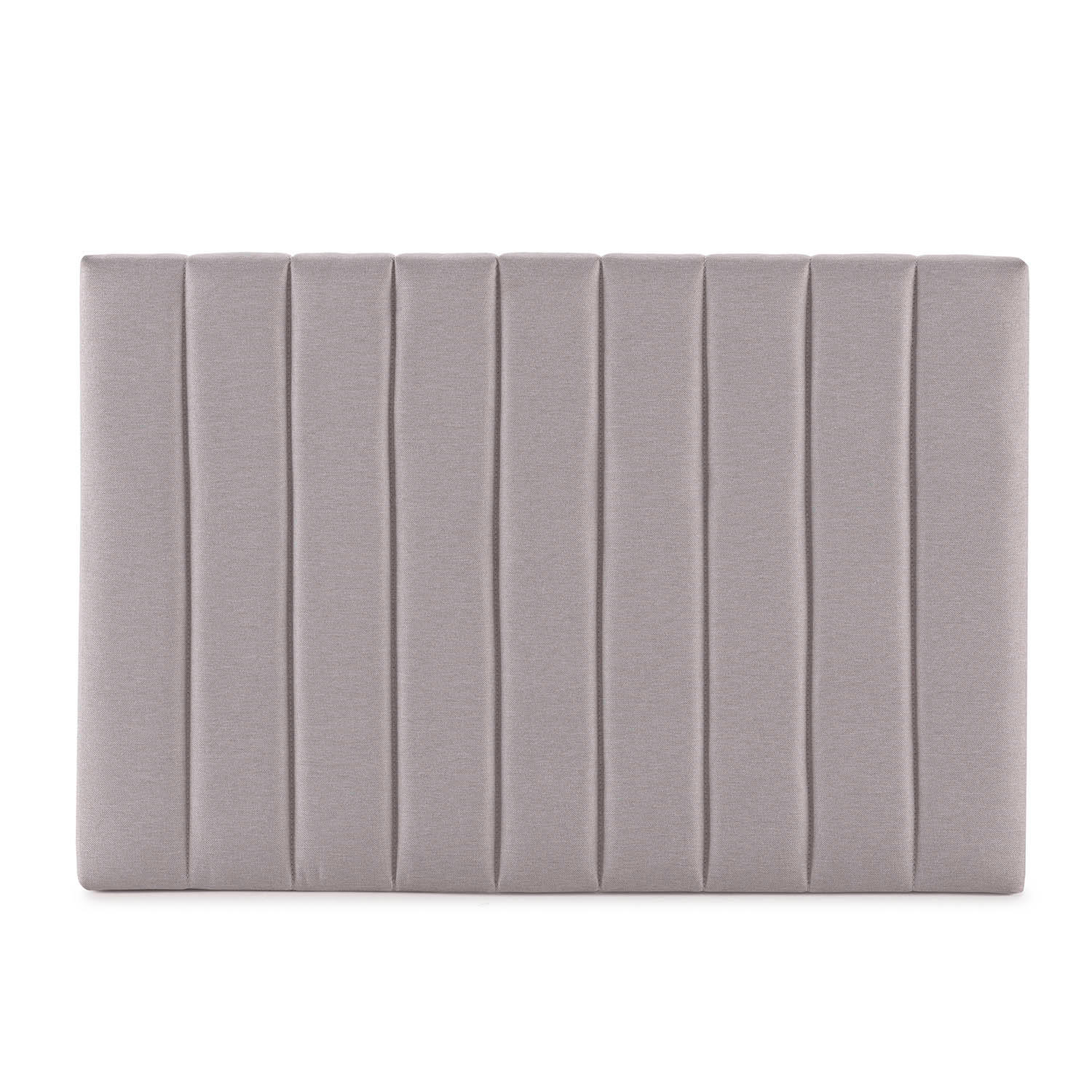 KOPFTEIL Eris 90x60 cm Hellgrau - Grau, Textil (5/90/90cm) - VS Venta-stock