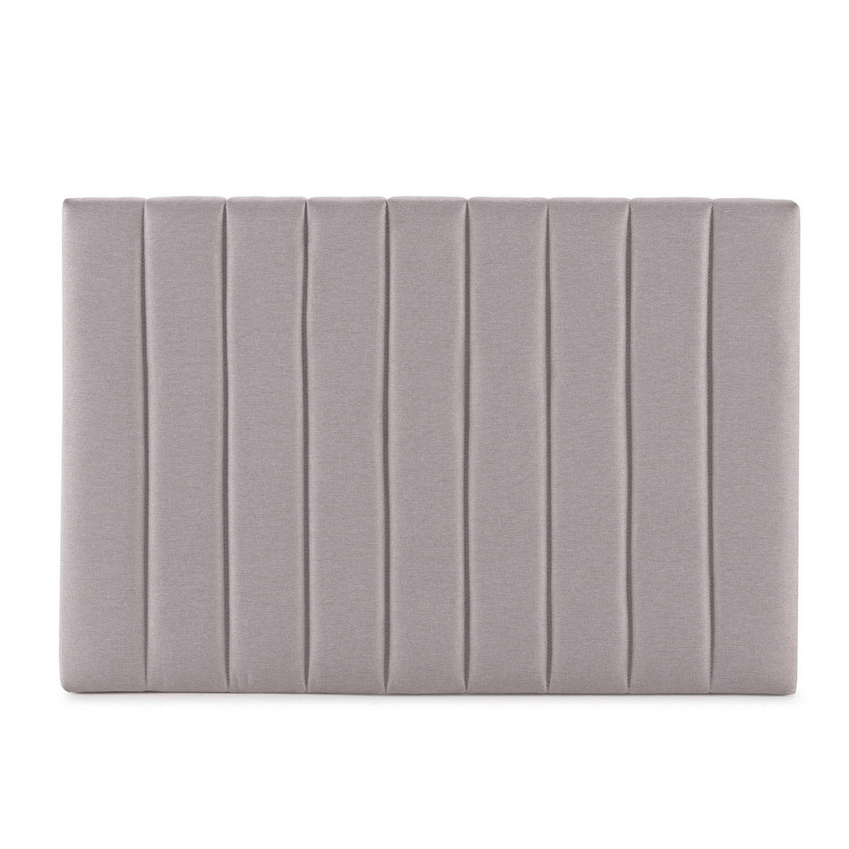 KOPFTEIL Eris 90x60 cm Hellgrau - Grau, Textil (5/90/90cm) - VS Venta-stock