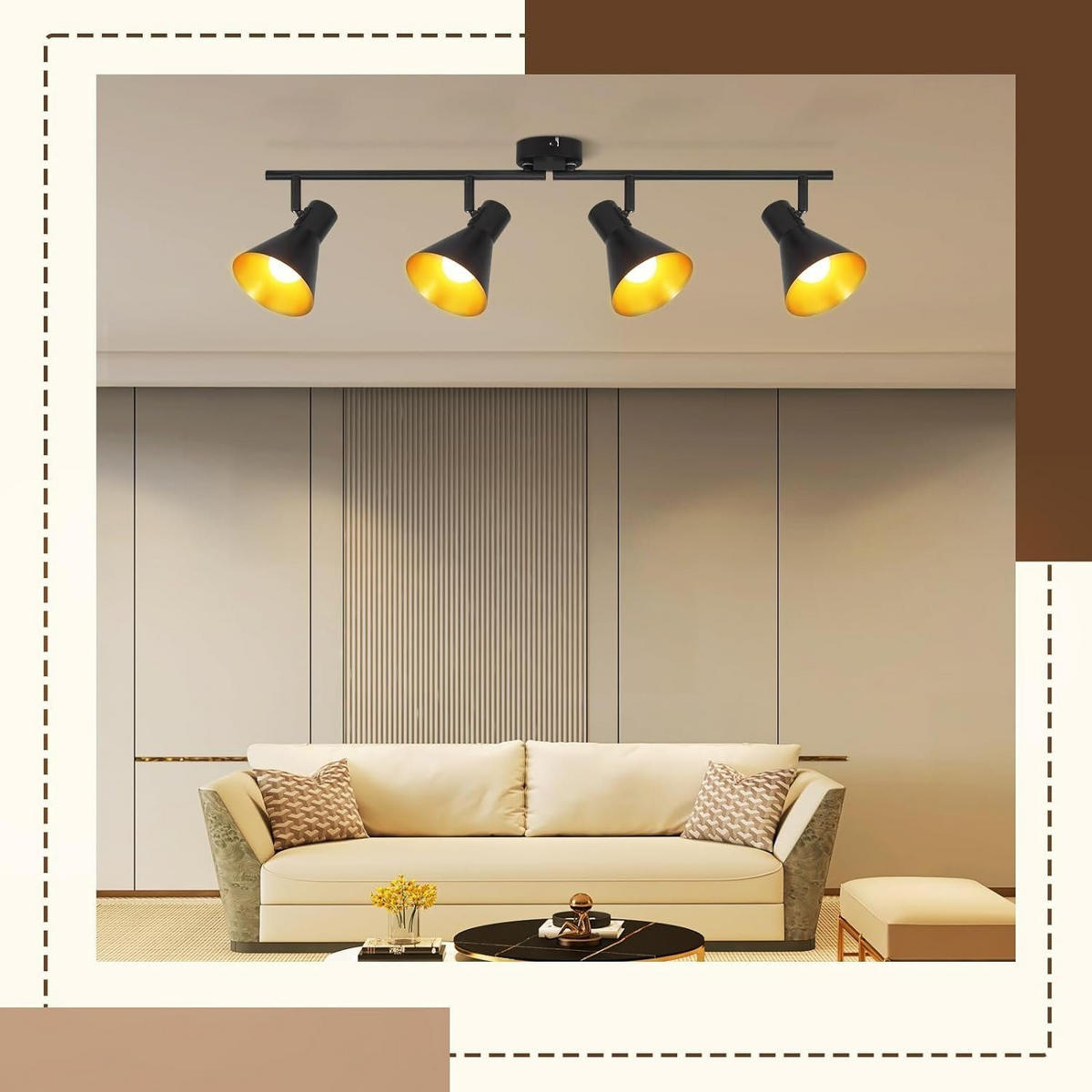 STRAHLER Welle 71/11/21 cm - Schwarz, Metall (71/11/21cm) - Nettlife