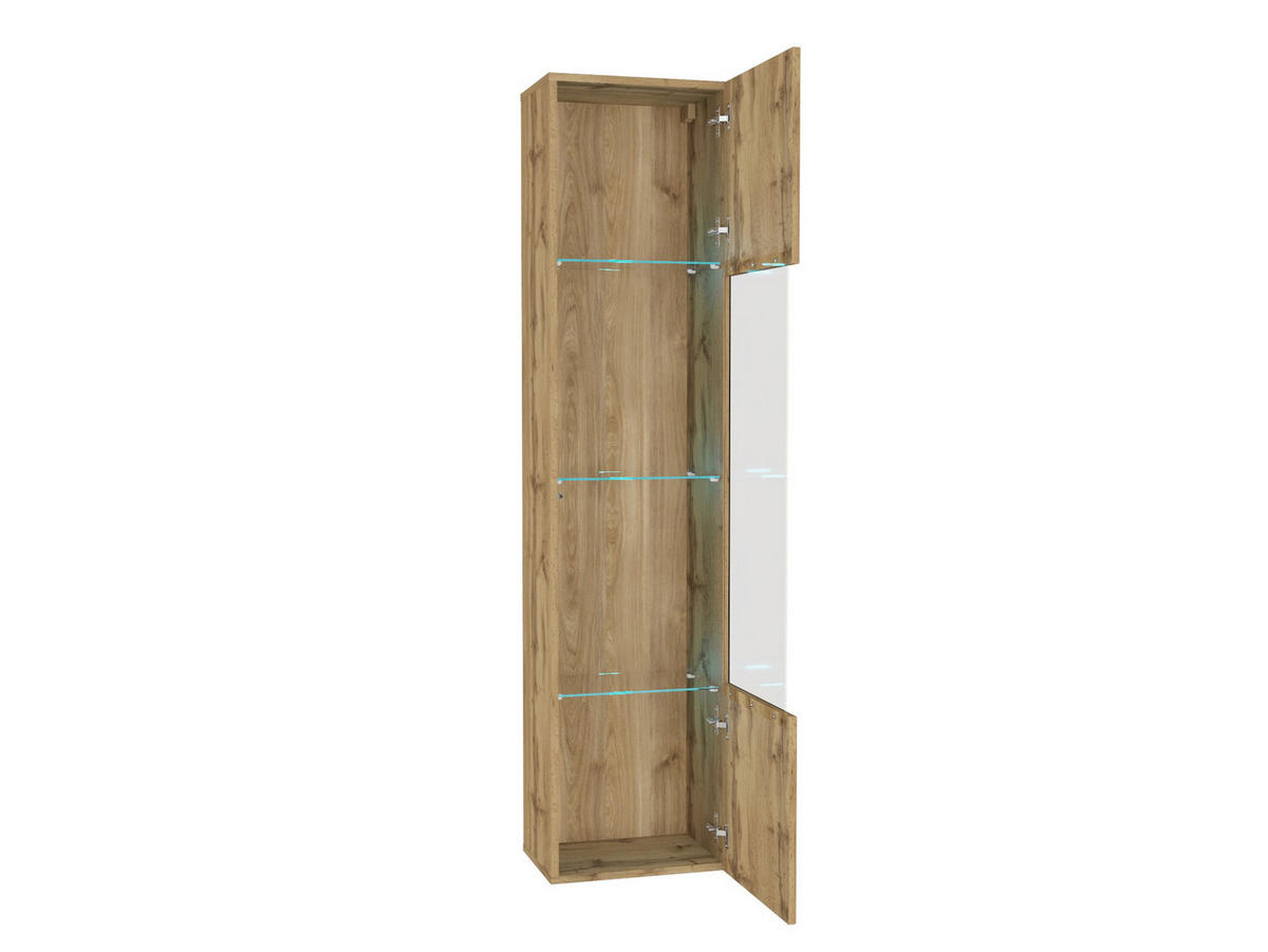 HÄNGESCHRANK Wotan Eiche 40/170/29 - Eiche Wotan, Holzwerkstoff (40/170/29cm) - RAUMHIRSCH FURNITURE