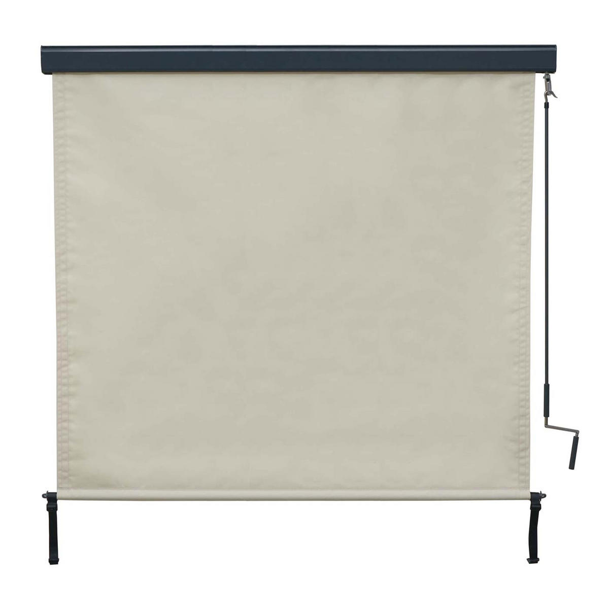 VERTIKALMARKISE Cremeweiß - Weiß, Textil (180/250/8cm) - MCW