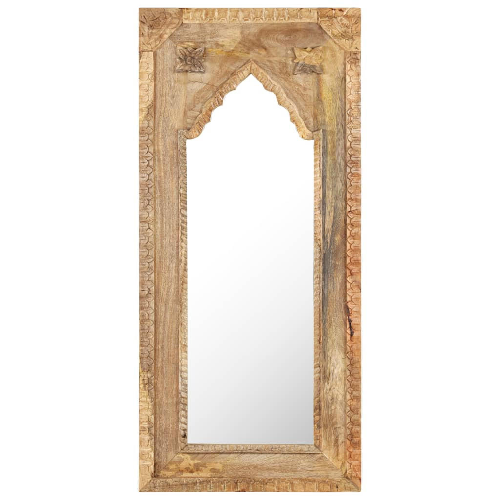 SPIEGEL 50x3x110 cm Massivholz Mango - Braun, Holz (50/110/1cm) - furnicato