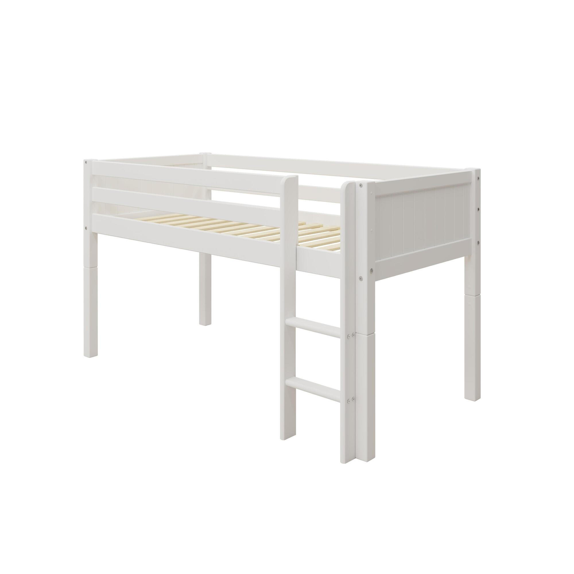 HOCHBETT NORDIC ROMANTIC Weiß 209x106x118 cm - Weiß, Holz - FURNLUX