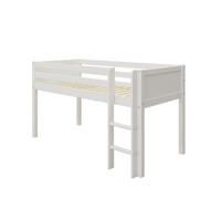 HOCHBETT NORDIC ROMANTIC Weiß 209x106x118 cm - Weiß, Holz - FURNLUX
