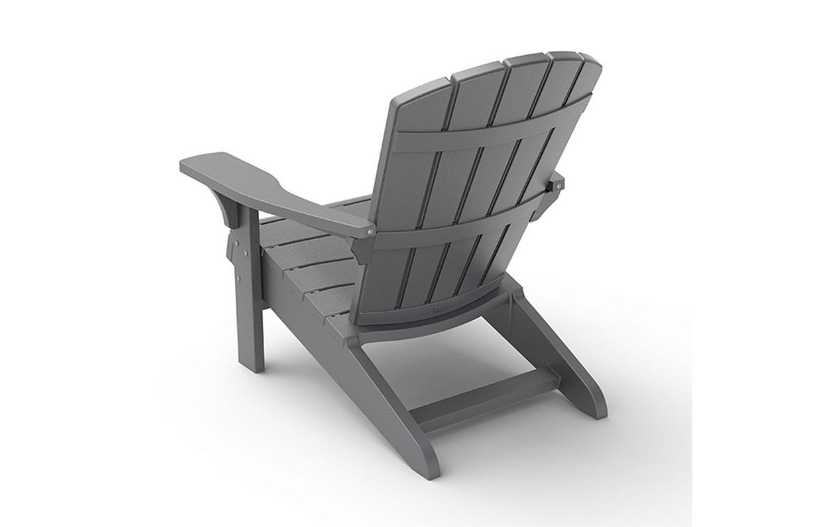 GARTENSTUHL Adirondack Troy - Grau, Kunststoff (80/96.5/85cm) - Keter