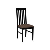 STUHL Nilo I, Holzfarbe: Schwarz - Schwarz/Braun, Holz (43/96/48cm) - MIRJAN24