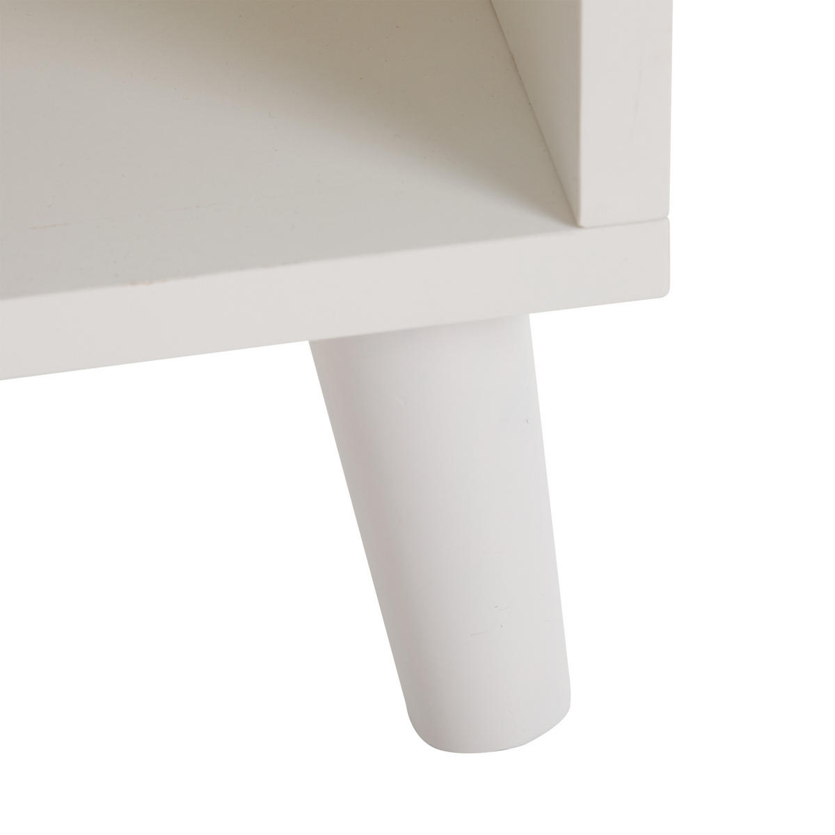 KOMMODE Weiß 90/35/99 cm - Weiß, Holzwerkstoff (90/99/35cm) - PANGIVO