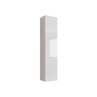 HÄNGEVITRINE 180 Vigo - Weiß Hochglanz/Weiß, Holzwerkstoff (40/180/30cm) - MIRJAN24