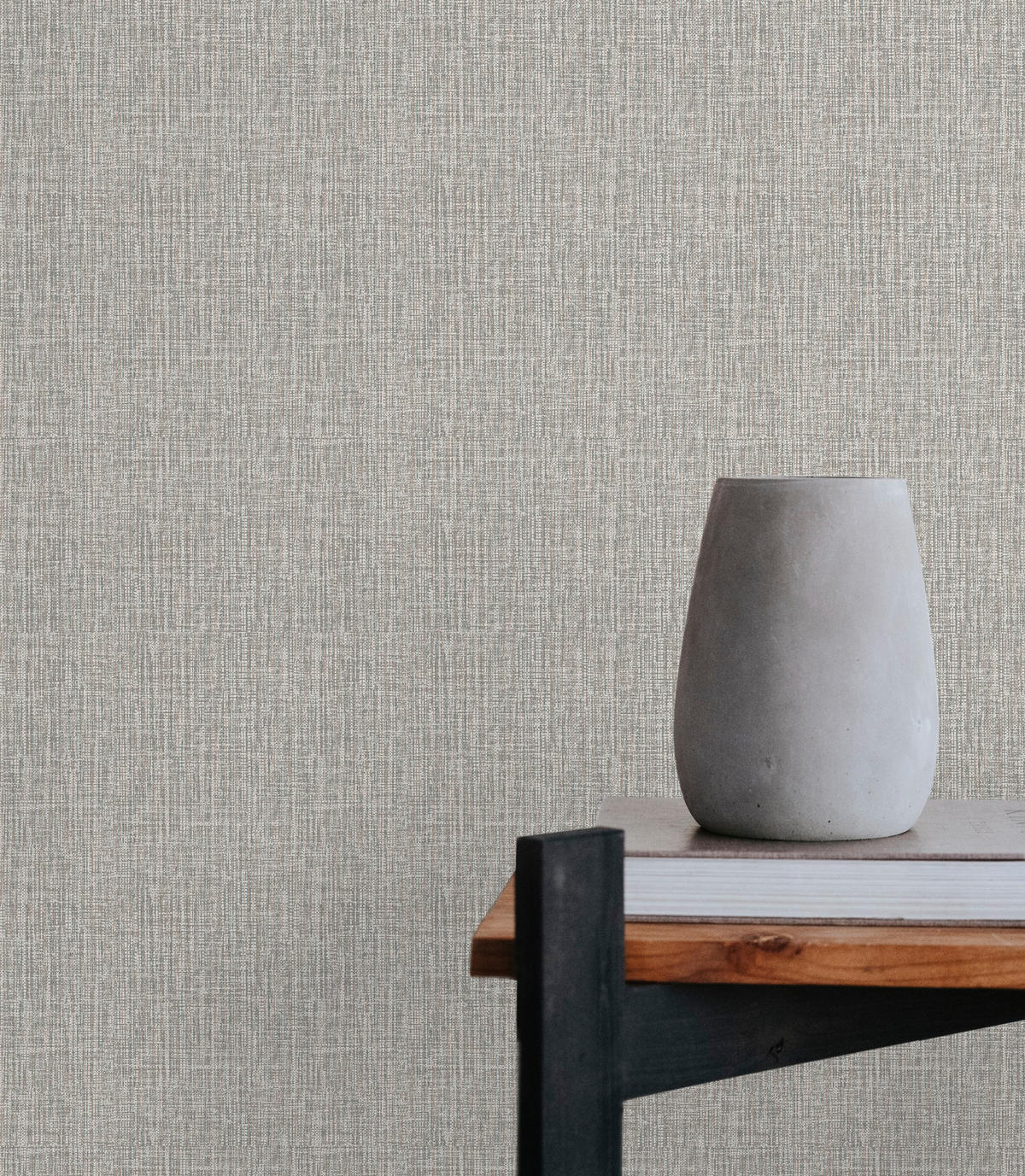 VLIESTAPETE Vintage Textur - Beige, Papier/Kunststoff (52/1000cm) - Sublime