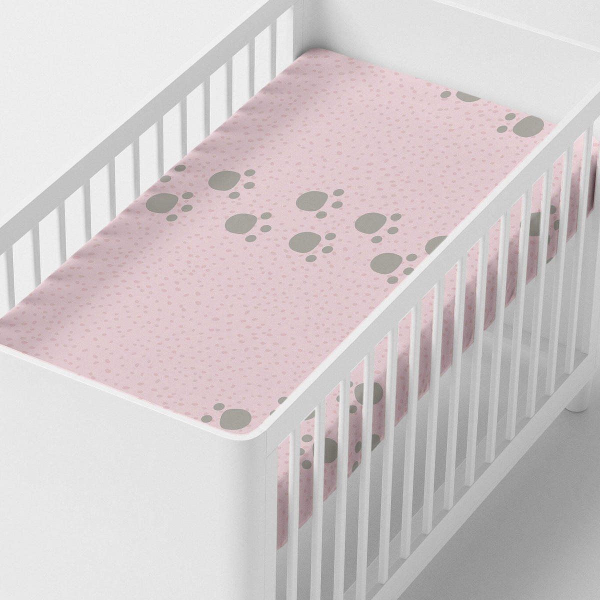 SPANNBETTTUCH kitty 60x120x14 cm (kinderbett) mehrfarbig - Multicolor, Textil (60/120cm) - Happy Friday
