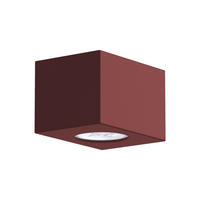 DECKENLEUCHTE - Rot, Metall (8/12/7cm) - Lumicom