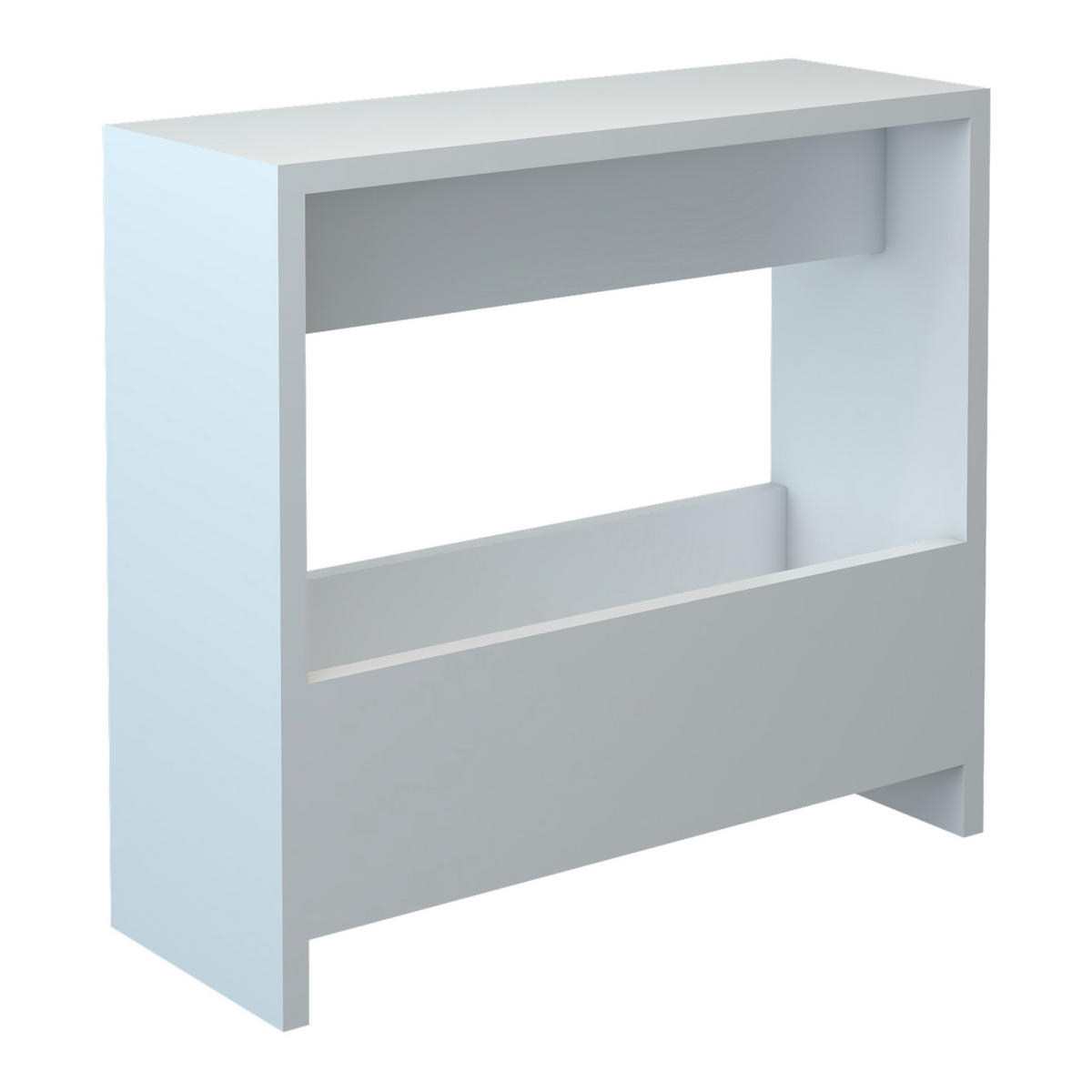 BEISTELLTISCH Rødovre - Weiß, Holzwerkstoff (20/55/60cm) - [en.casa]