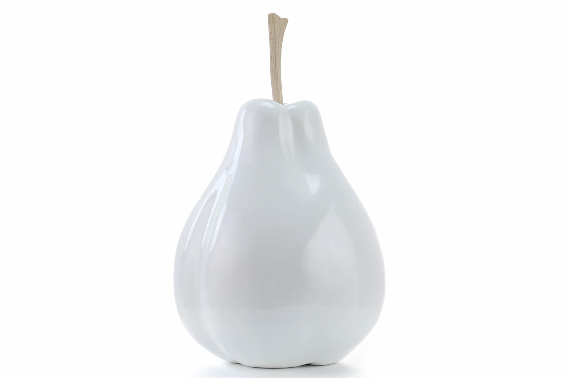 SKULPTUR Weiß 25/45 cm - Weiß, Stein (25/45/25cm) - KUNSTLOFT