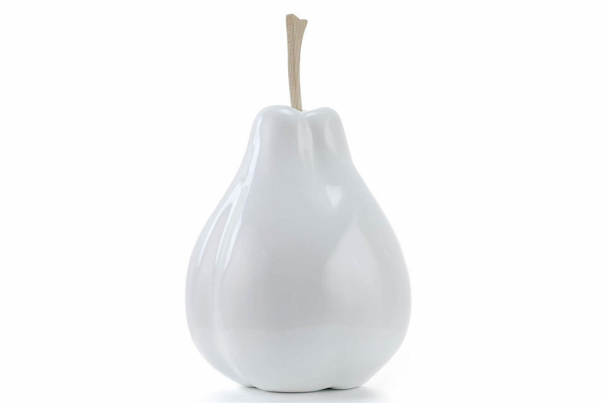 SKULPTUR Weiß 25/45 cm - Weiß, Stein (25/45/25cm) - KUNSTLOFT