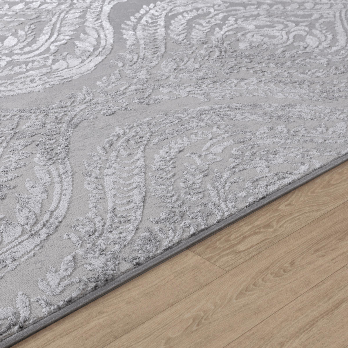 VINTAGE-TEPPICH 120x170 cm Weiß - Beige, Naturmaterialien/Textil (120/170cm) - LIVABLISS