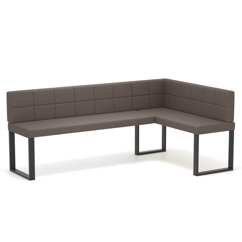 Idohome Eckbank Braun 168x128 cm