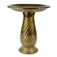 VOGELTRÄNKE Madie braun 53/53/63 cm Keramik - Braun, Keramik (53/63/53cm) - Mondex