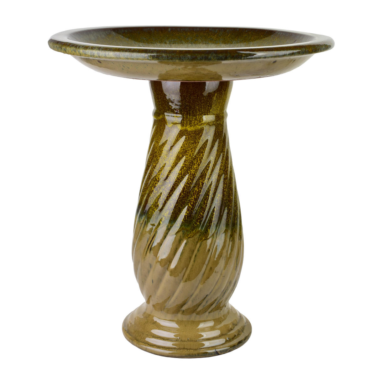 VOGELTRÄNKE Madie braun 53/53/63 cm Keramik - Braun, Keramik (53/63/53cm) - Mondex