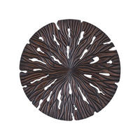 WANDPANEEL Bonte Braun 90/2.5/90cm - Braun, Holz (2.5/90/90cm) - PTMD Collection