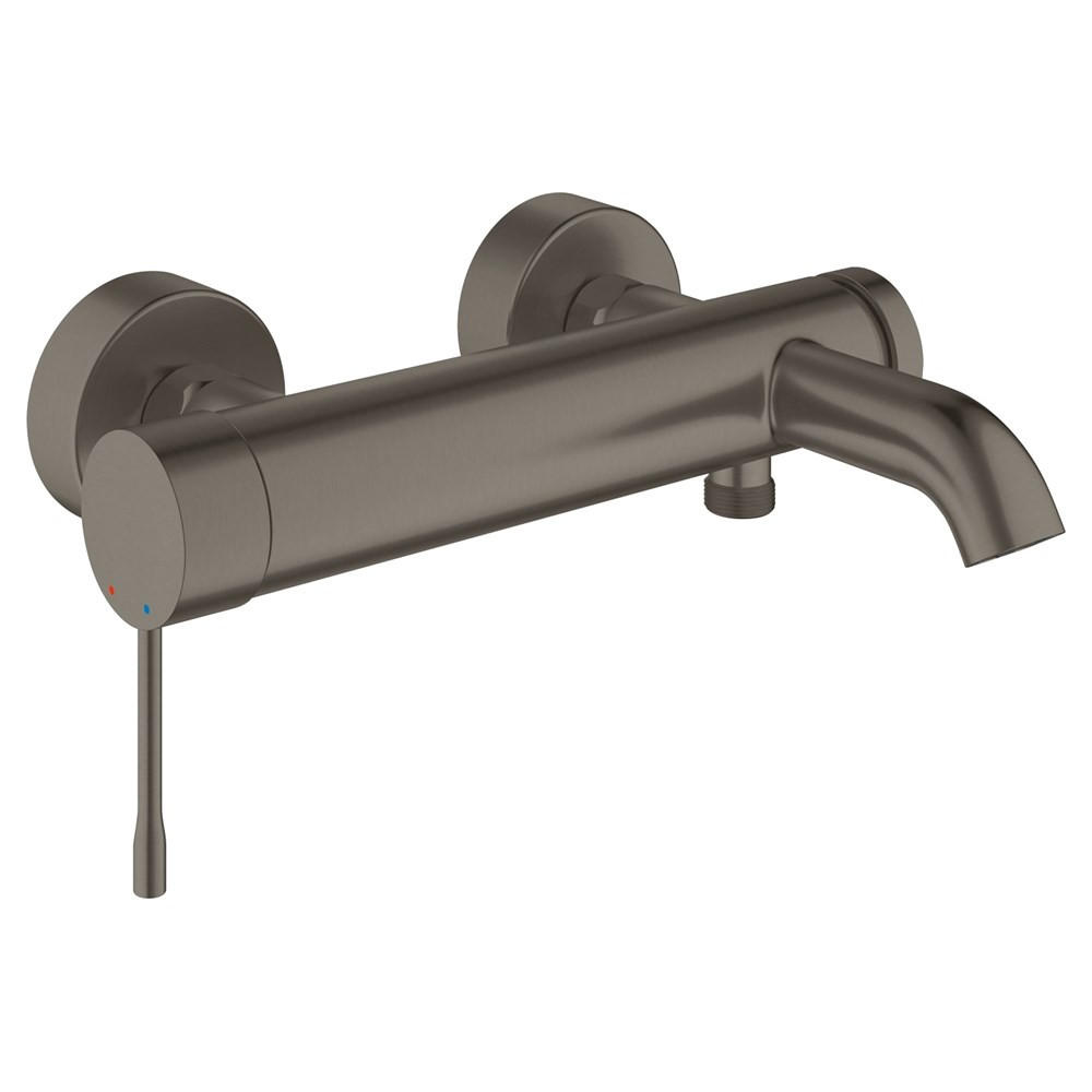 BADEWANNENARMATUREN Graphit 19.3/15/7 cm 33624AL1 - Graphitfarben, Metall (15/7/19.3cm) - Grohe