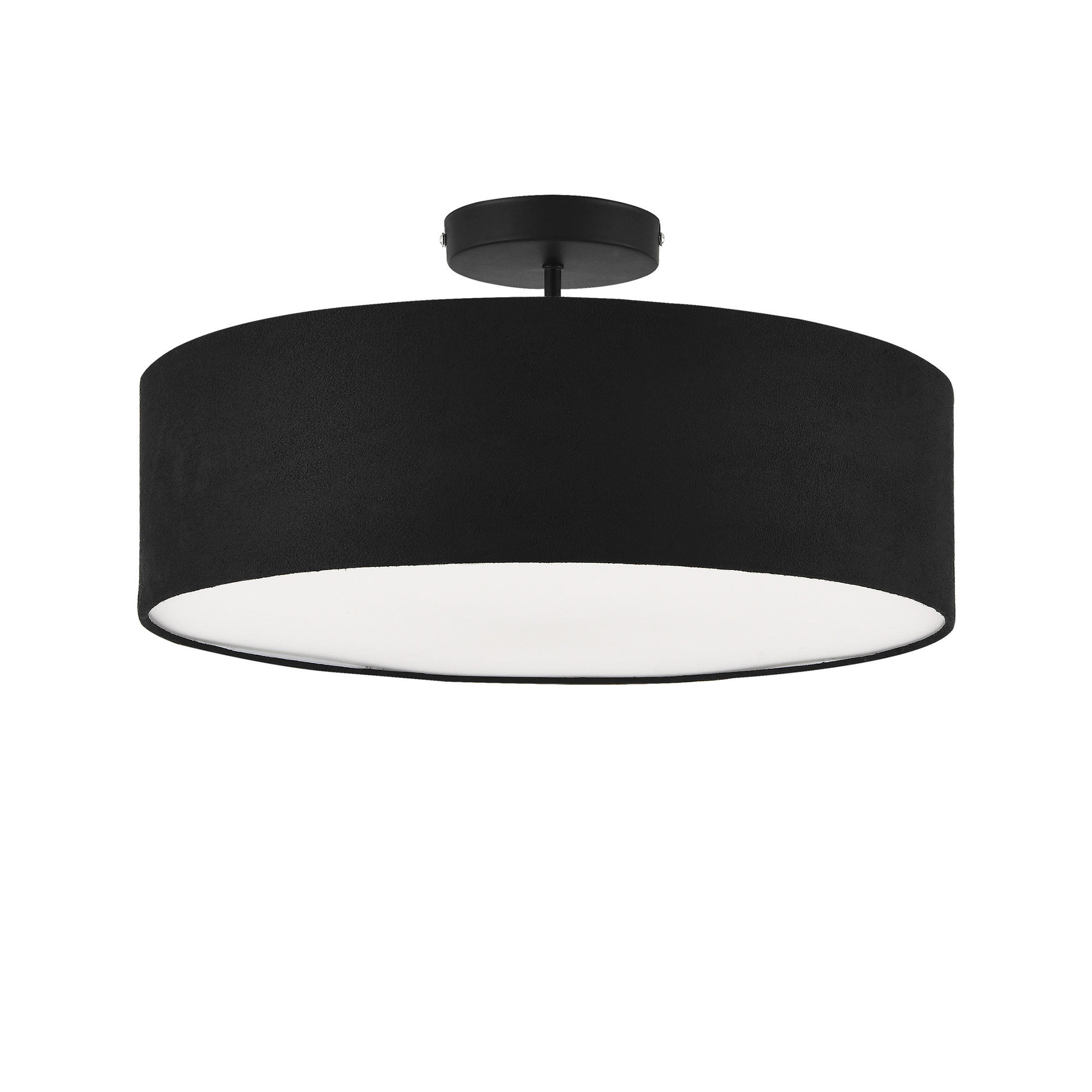 DECKENLEUCHTE Missouri - Schwarz, Kunststoff (45/45/30cm) - lux.pro