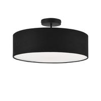 DECKENLEUCHTE Missouri - Schwarz, Kunststoff (45/45/30cm) - lux.pro