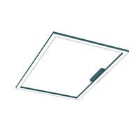 LED-DECKENLEUCHTE - Blau, Metall (60/90/100cm) - Lumicom