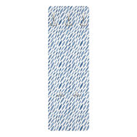 WANDGARDEROBE - Aquarell Regen in Indigo klein und groß 34/105 cm - Blau, Holzwerkstoff (34/105/1.6cm) - Bilderwelten