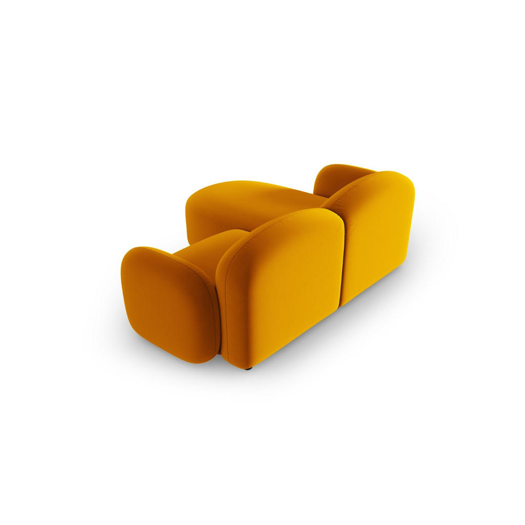 Thumbnail - Micadoni Ecksofa, Gelb, Textil, 3-Sitzer, L-Form, 194x155 cm, Hergestellt in Europa, Wohnzimmer, Sofas & Couches, Wohnla...